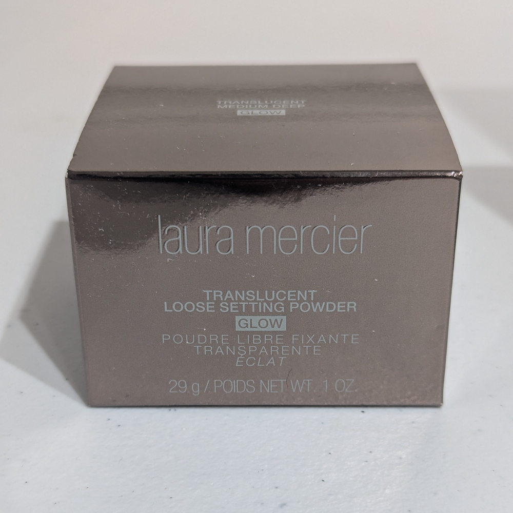 BNIB Laura Mercier Translucent Loose Setting Powder - Glow - Medium Deep